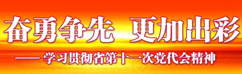 奮勇爭先，更加出彩——學習貫徹省第十一次黨代會精神